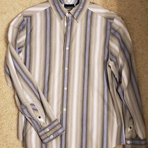 DKNY Button Down Shirt Men Size L